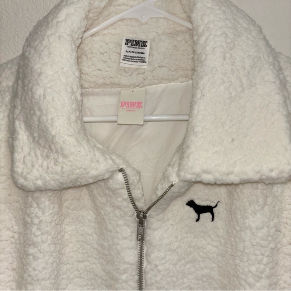 Victoria’s Secret PINK Oversized Sherpa Jacket - Picture 3 of 5